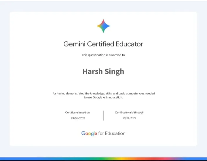 Gemini Certified Student